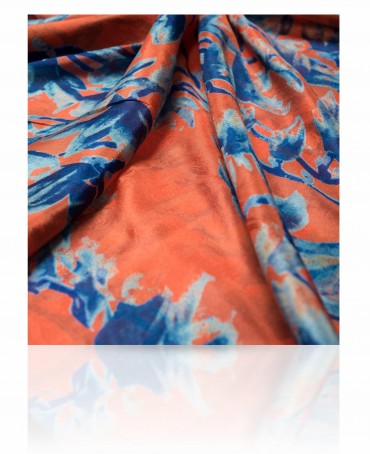 Палантин Женский S-ORCHID/ORANGE